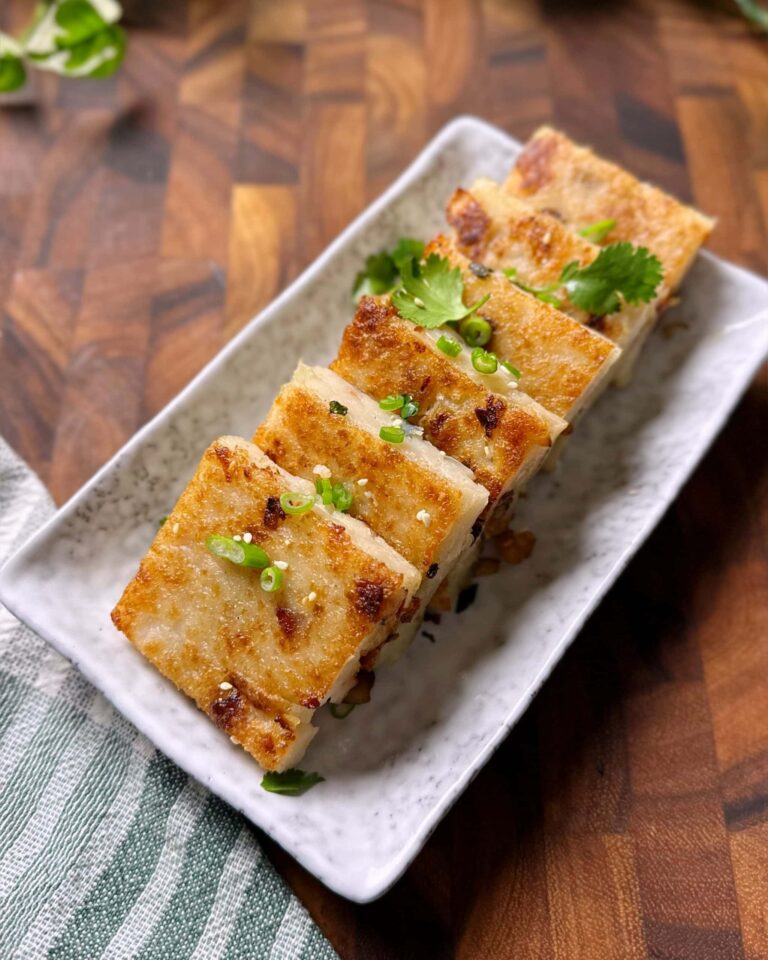 Chinese Turnip Cakes lo Bak Go Smelly Lunchbox