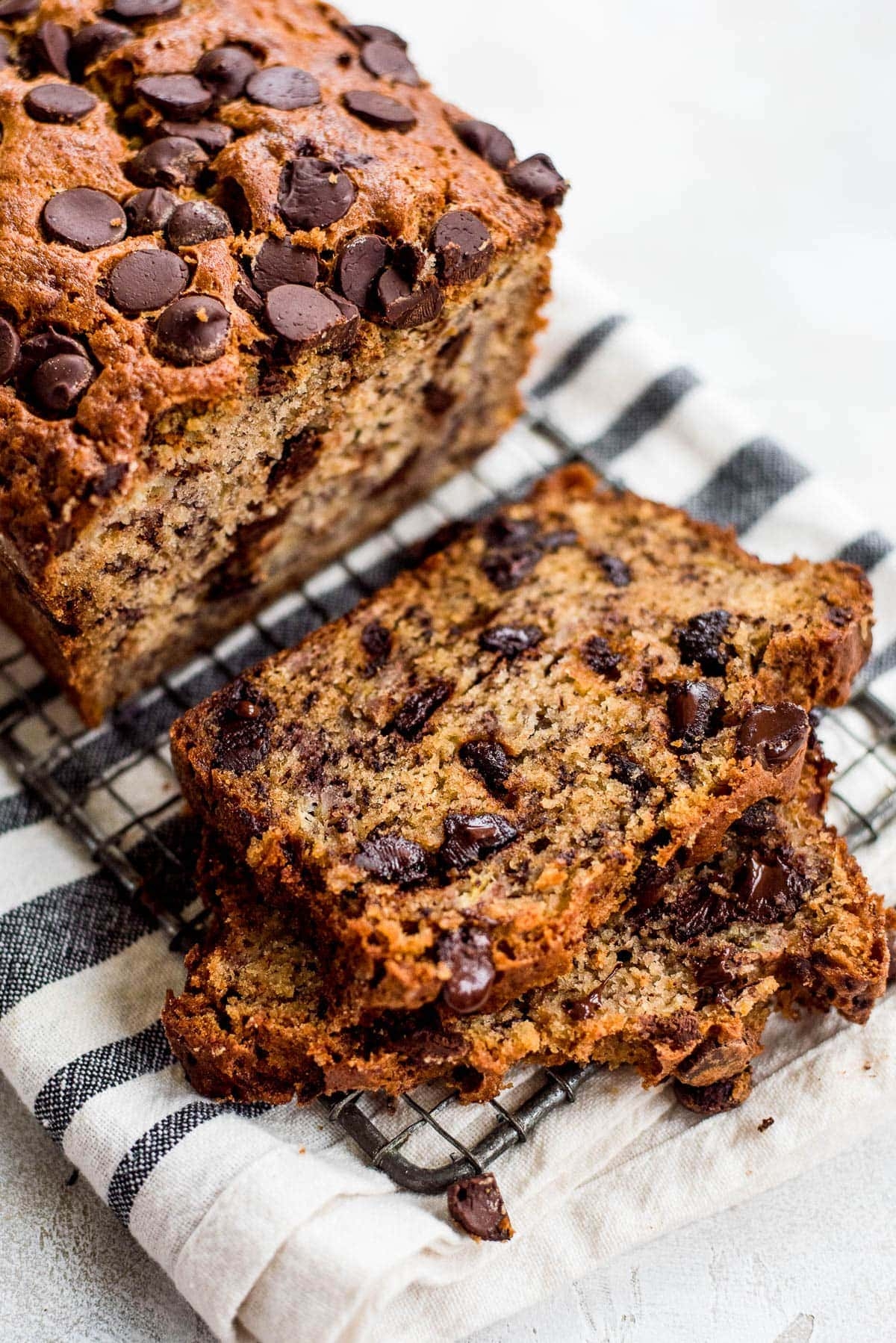 Chocolate Chip Banana Bread A Cookie Named Desire