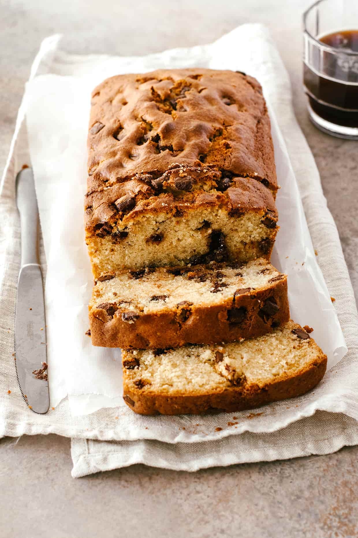 Chocolate Chip Loaf Cake Quick Bread Sugarsalted