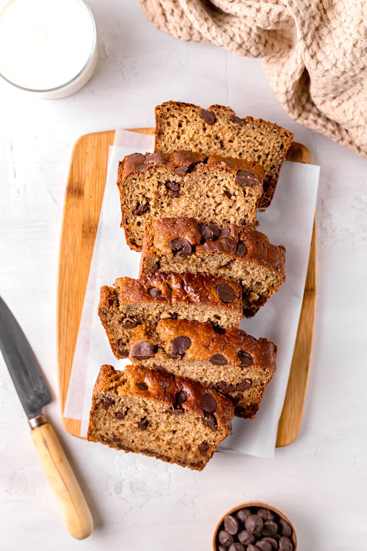 Chocolate Chip Protein Banana Bread Gluten Free Easy Hello Spoonful