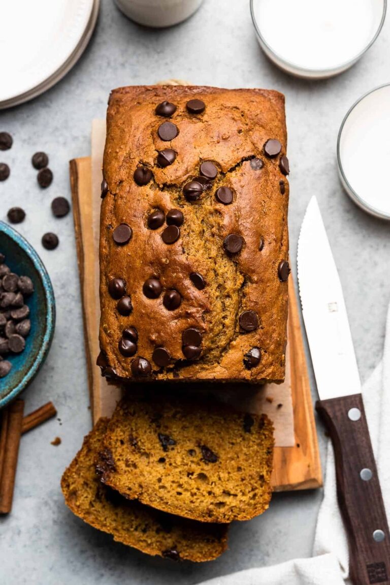 Chocolate Chip Pumpkin Bread Kitchen Confidante