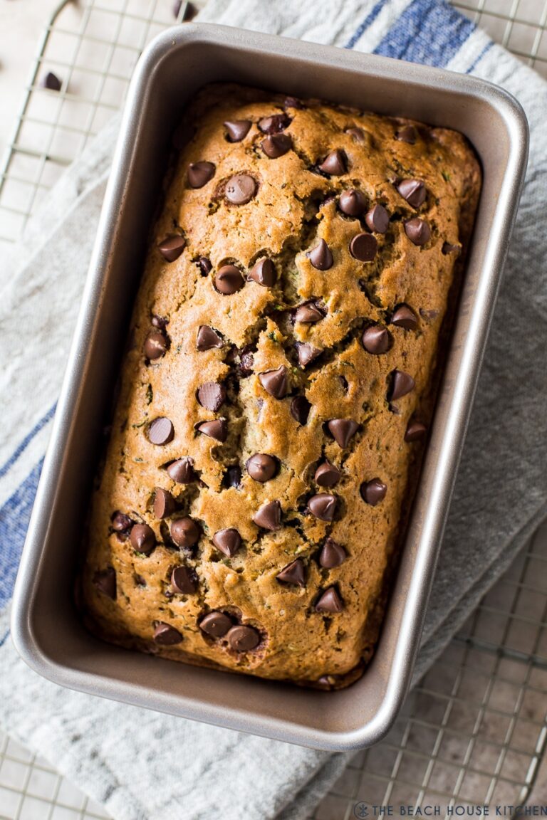 Chocolate Chip Zucchini Bread The Beach House Kitchen