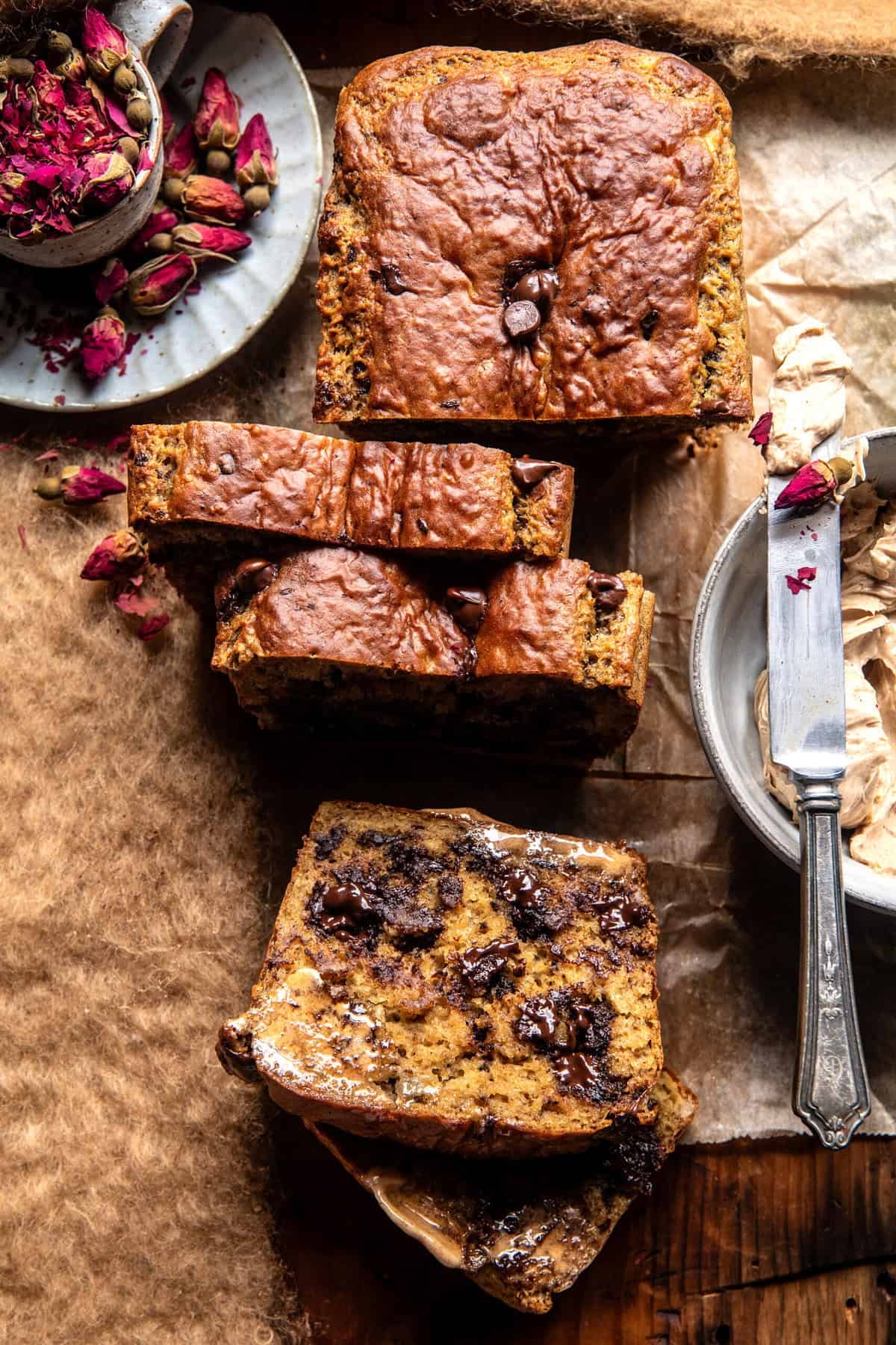 Chocolate Chunk Greek Yogurt Banana Bread Half Baked Harvest