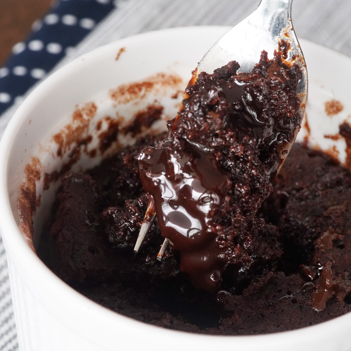 Chocolate Lava Mug Cake A Food Lover s Kitchen