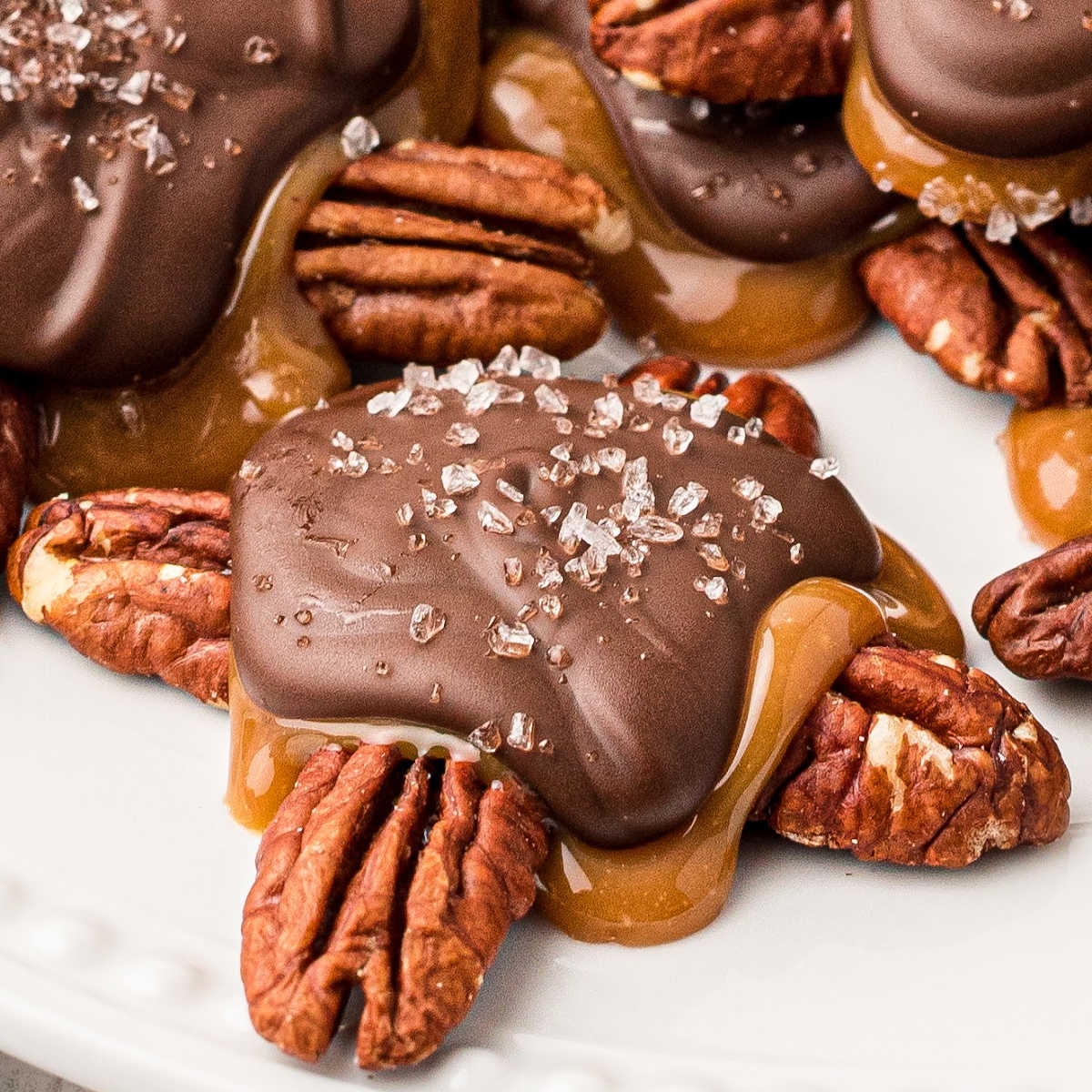 Chocolate Pecan Turtle Clusters The Cagle Diaries The Cagle Diaries