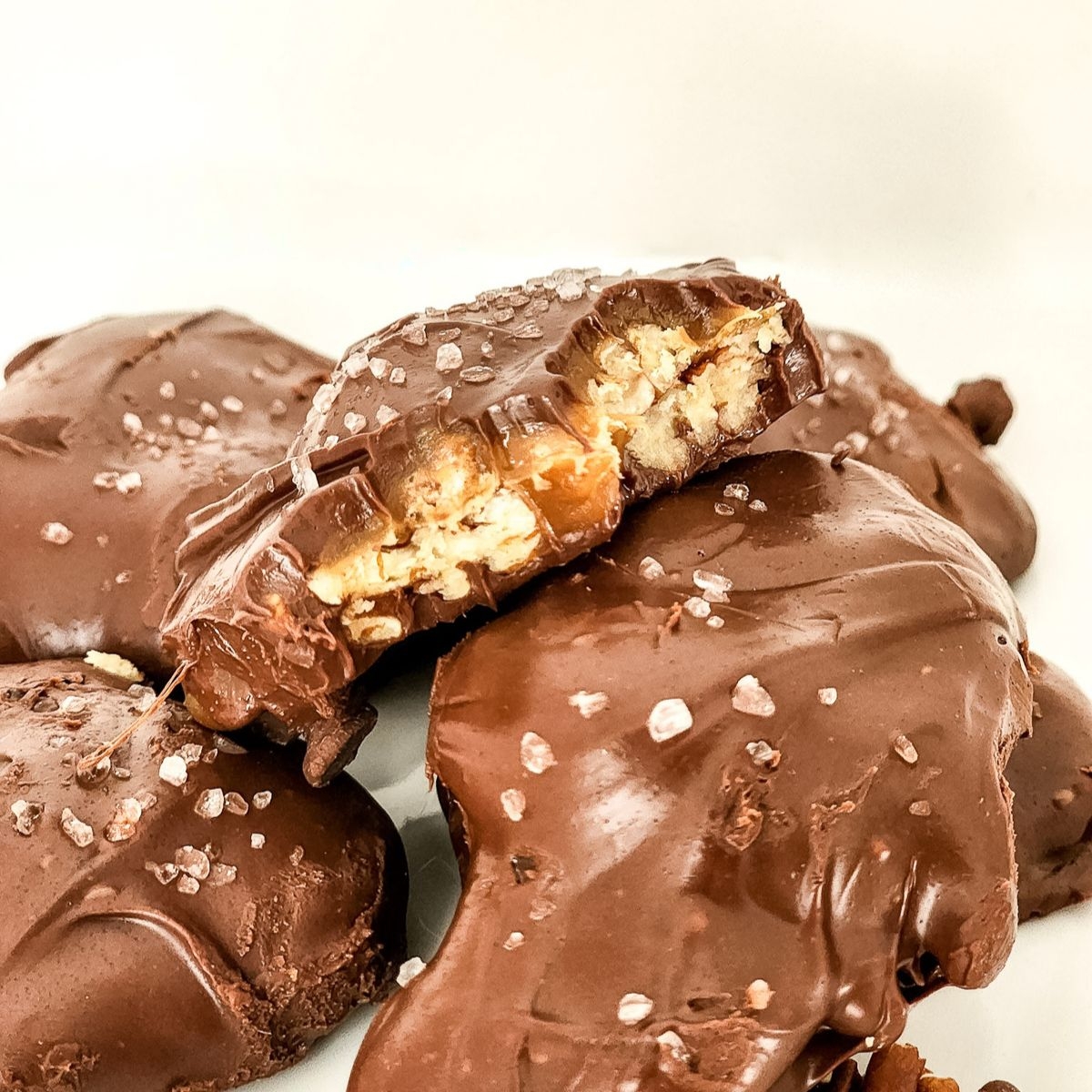 Chocolate Turtle Pecan Cluster Recipe BoomHaven Farms