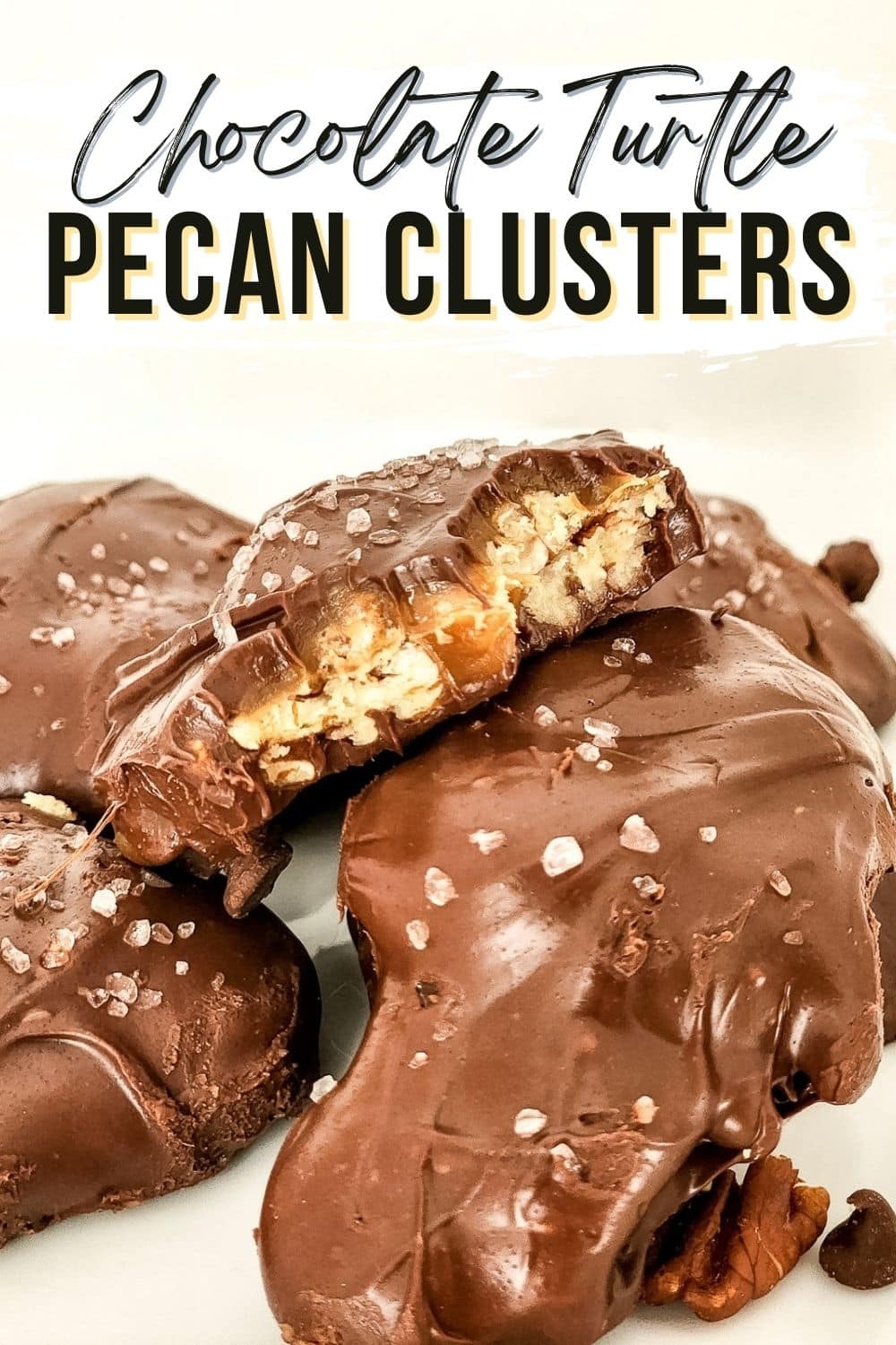 Chocolate Turtle Pecan Cluster Recipe BoomHaven Farms