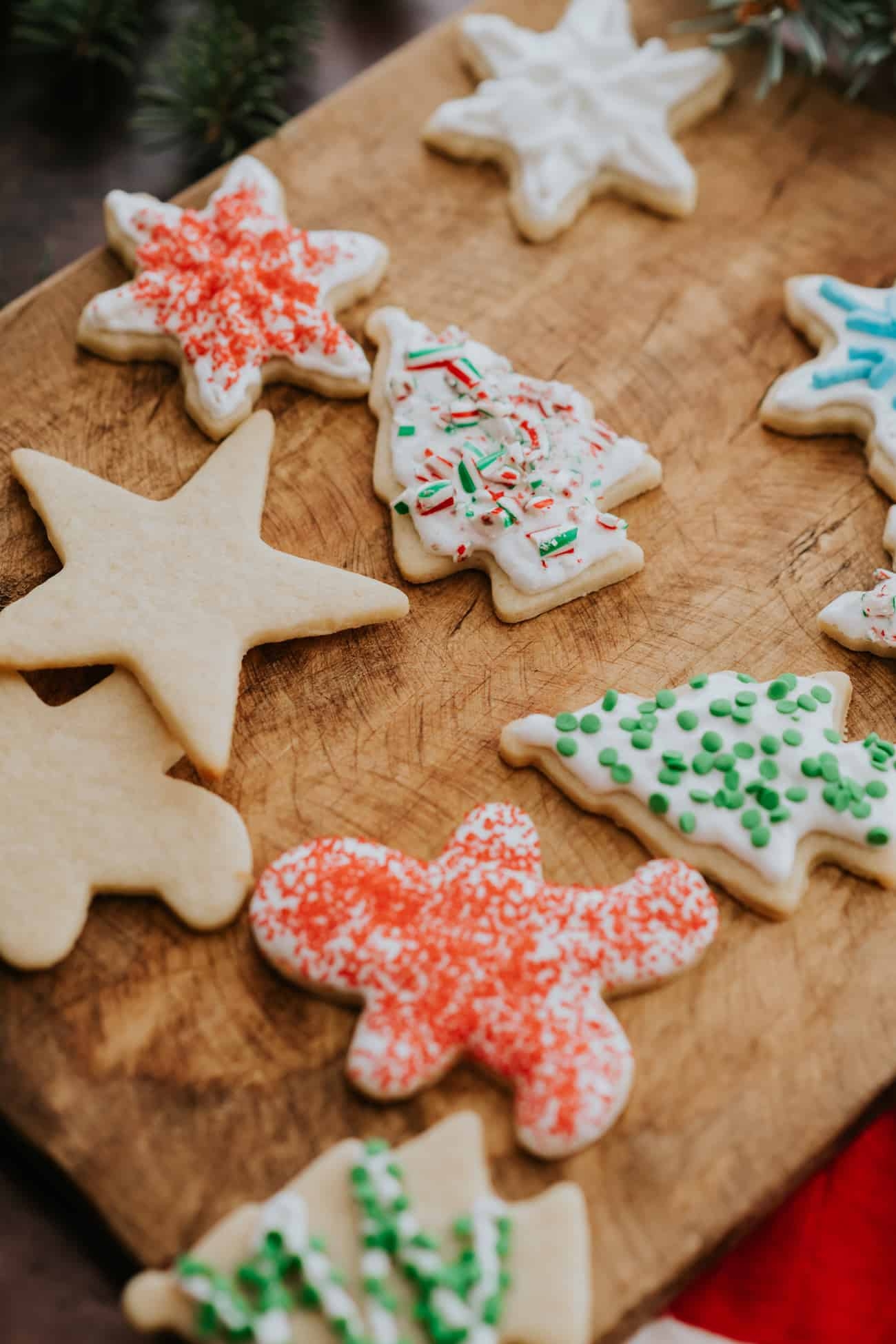 Christmas Cut Out Cream Cheese Sugar Cookies Muy Bueno