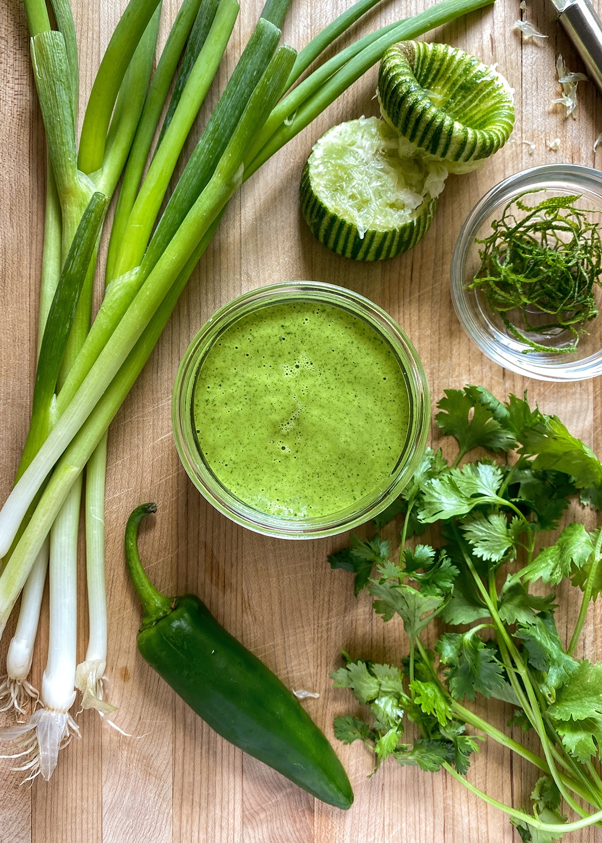 Cilantro Lime Dressing Recipe The Delicious Life