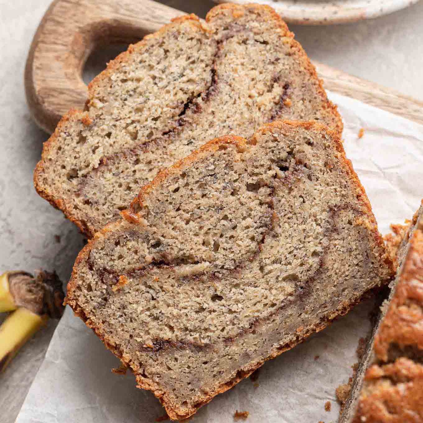 cinnamon banana bread recipe