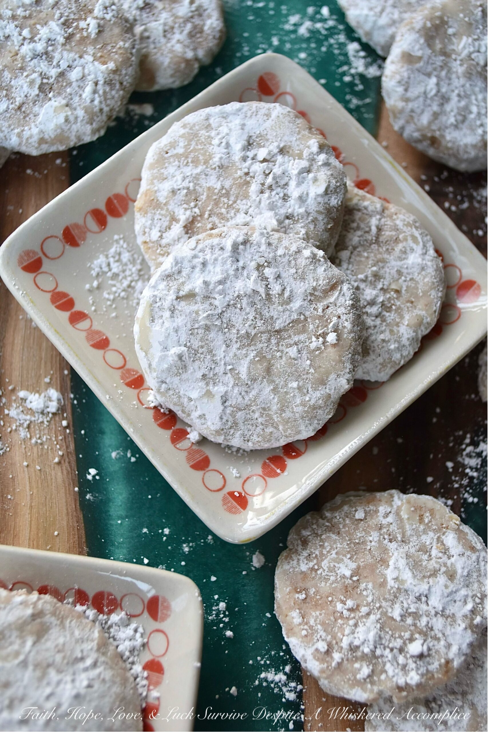 Cinnamon Powdered Sugar Panko Cookies