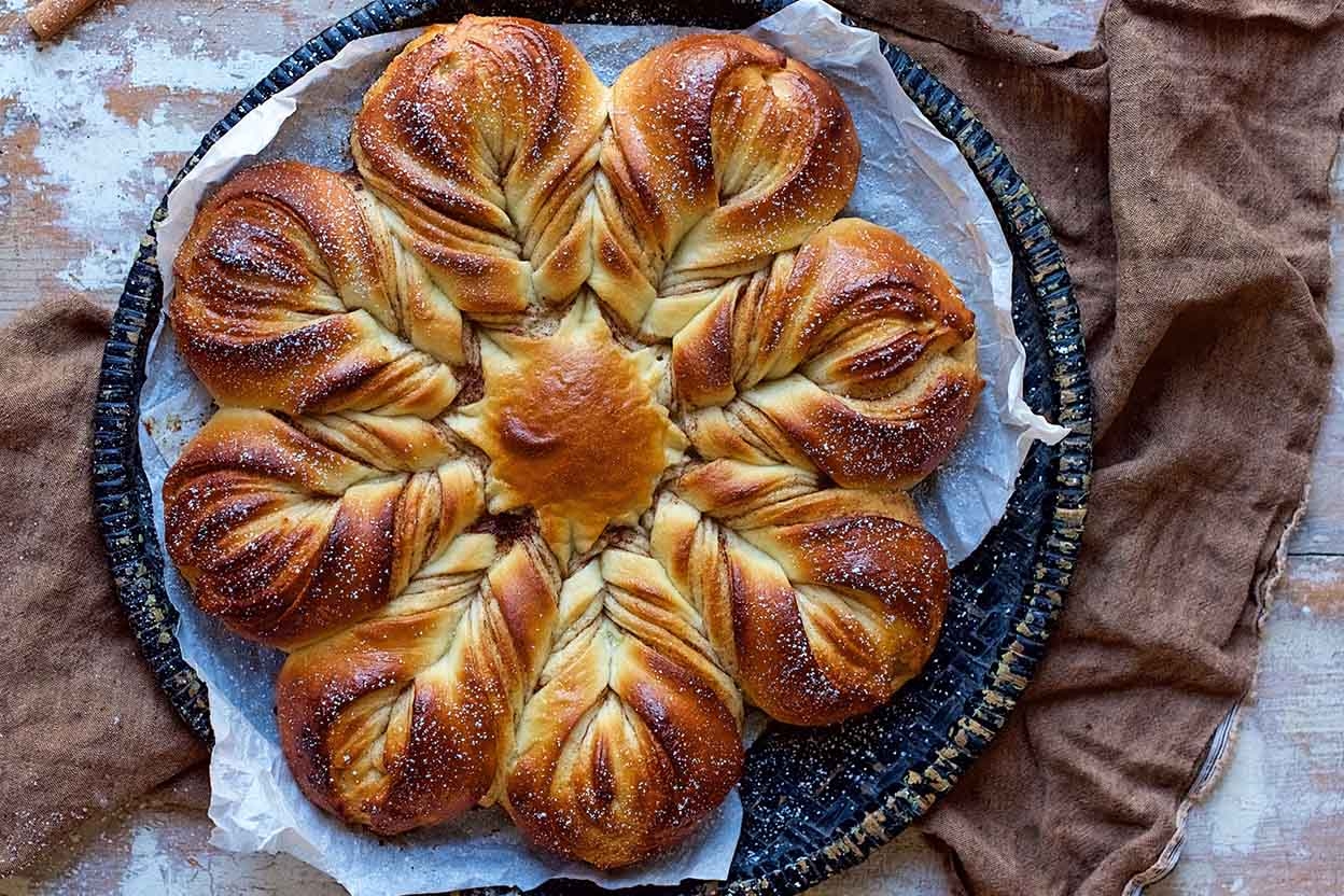 Cinnamon Star Bread Recipe King Arthur Baking