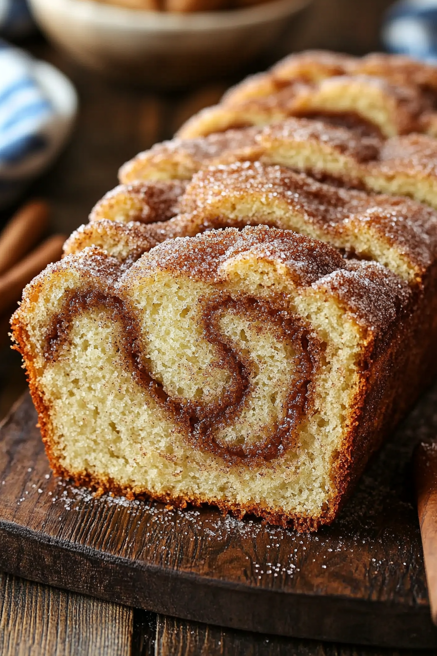 Cinnamon Swirl Donut Bread That Oven Feelin