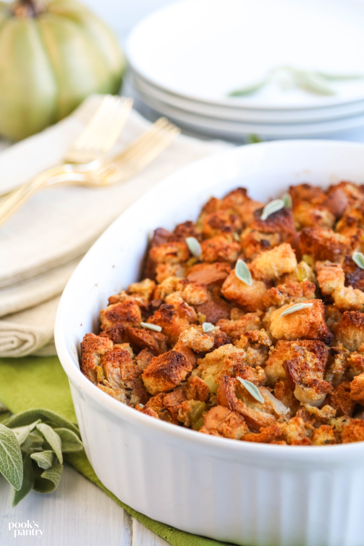 Classic Bread Stuffing Pook s Pantry Recipe Blog