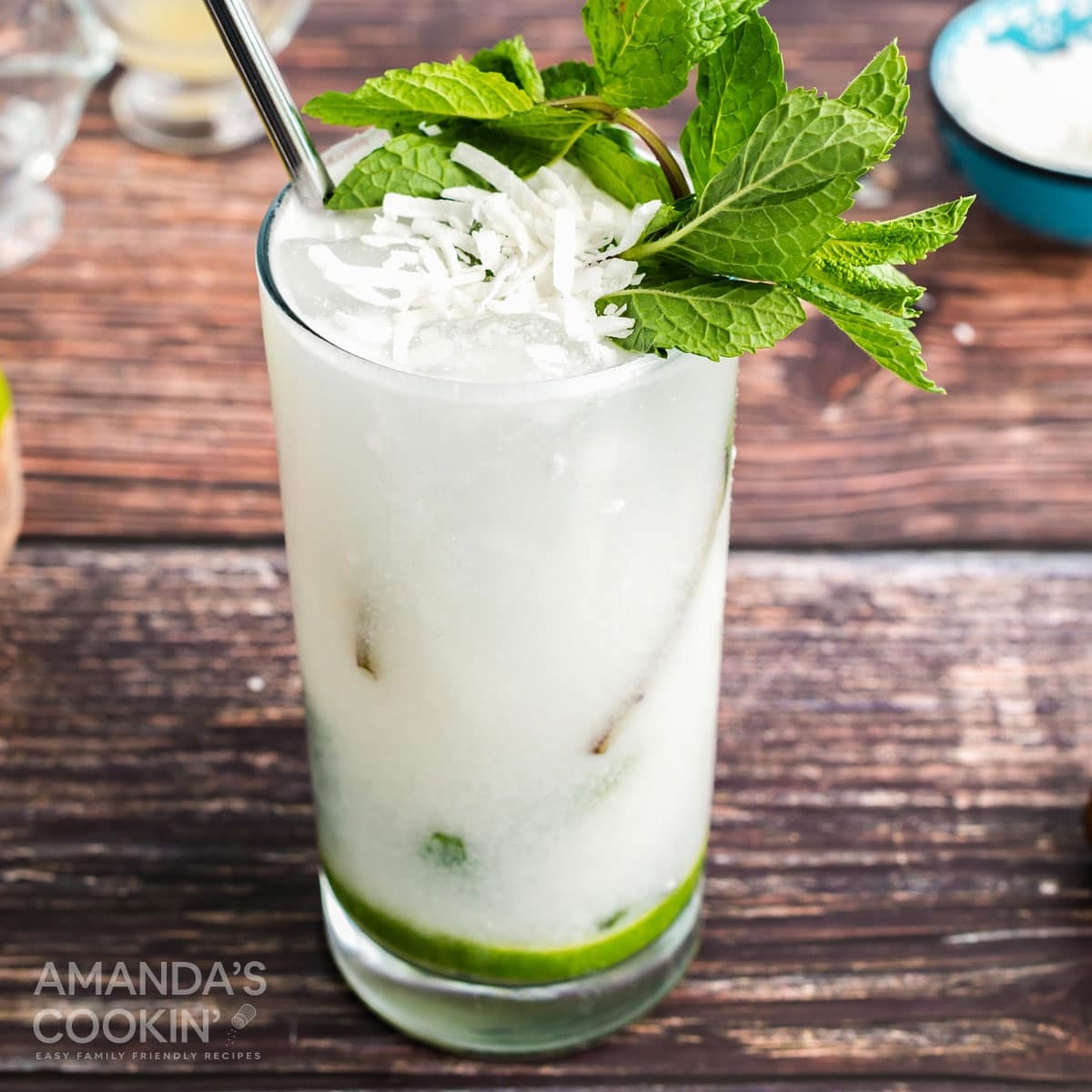 Coconut Mojito Amanda s Cookin Cocktails