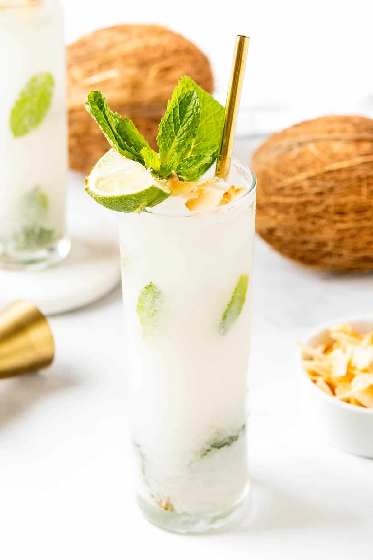 Coconut Mojito Without Coconut Rum Feast West