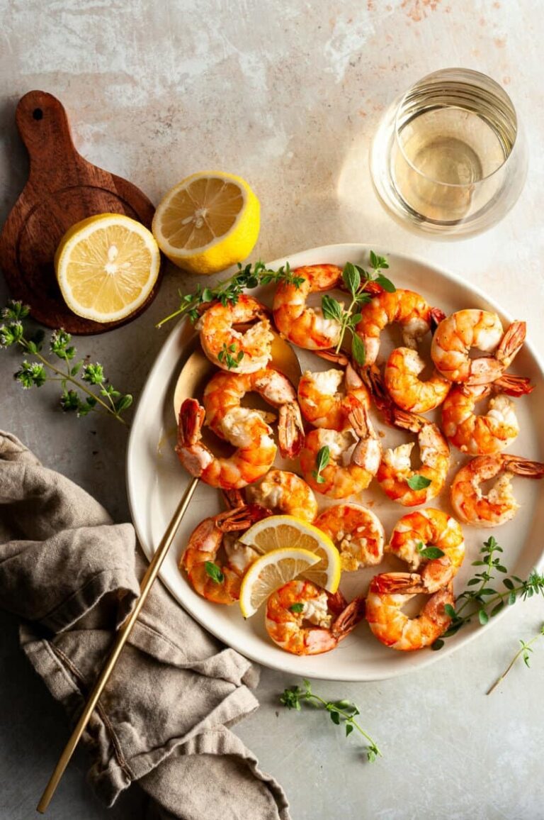 Colossal Baked Jumbo Shrimp Tasting With Tina