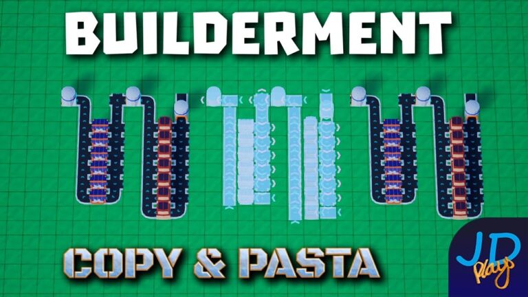 Copy Paste able Designs Builderment EP3 Lets Play Walkthrough Tutorial YouTube