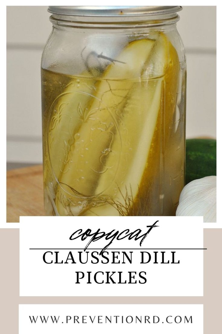 claussen pickle recipe