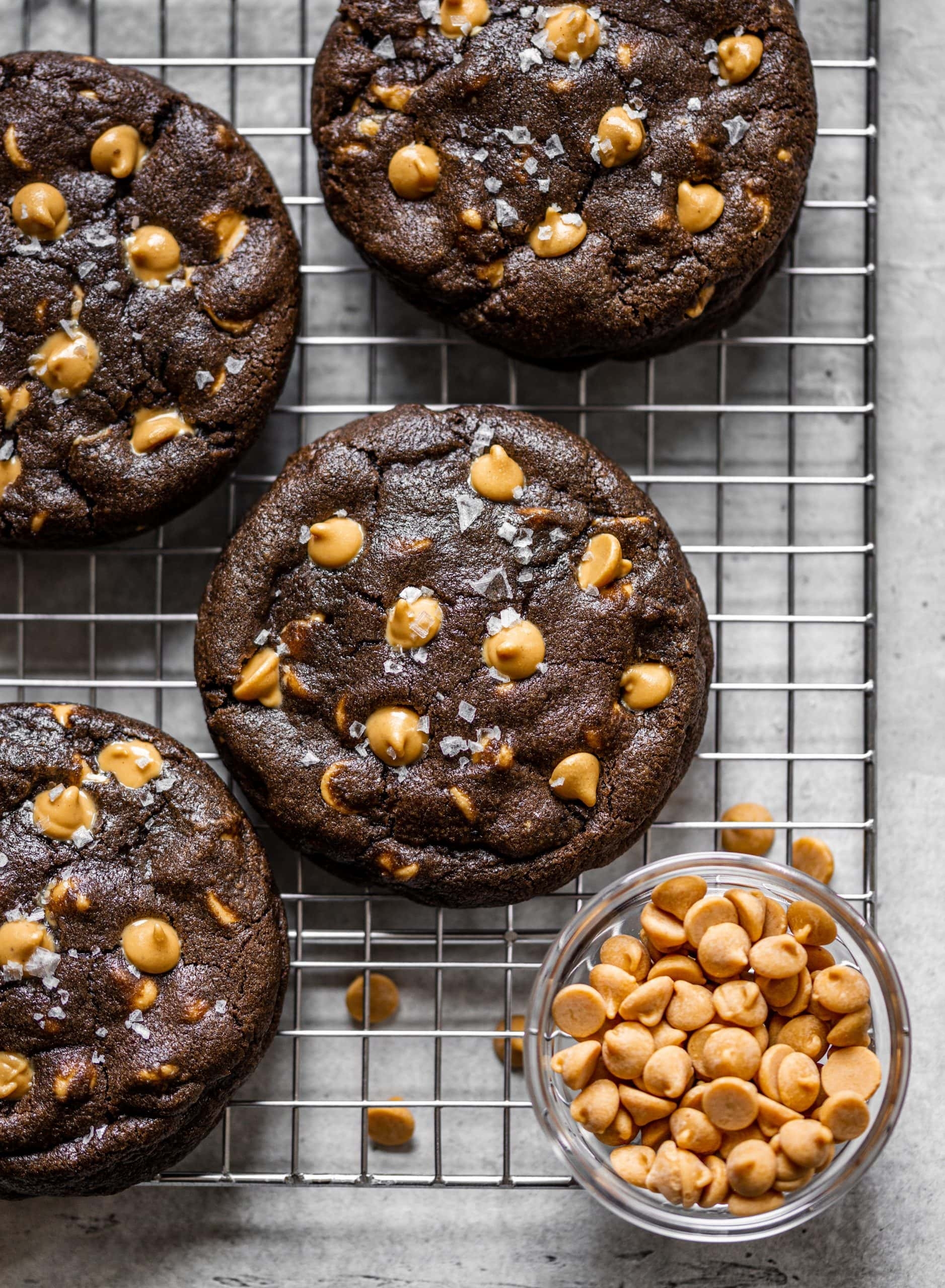 Copycat Levain Bakery Dark Chocolate Peanut Butter Chip Cookies MikeBakesNYC