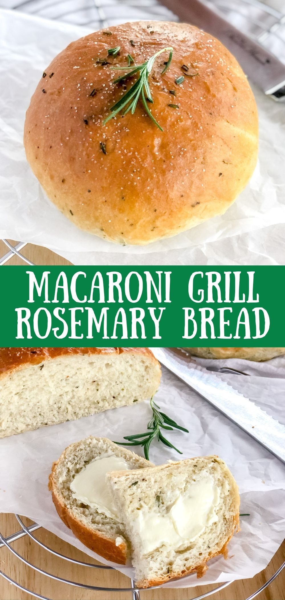 Copycat Macaroni Grill Rosemary Bread Donuts2Crumpets