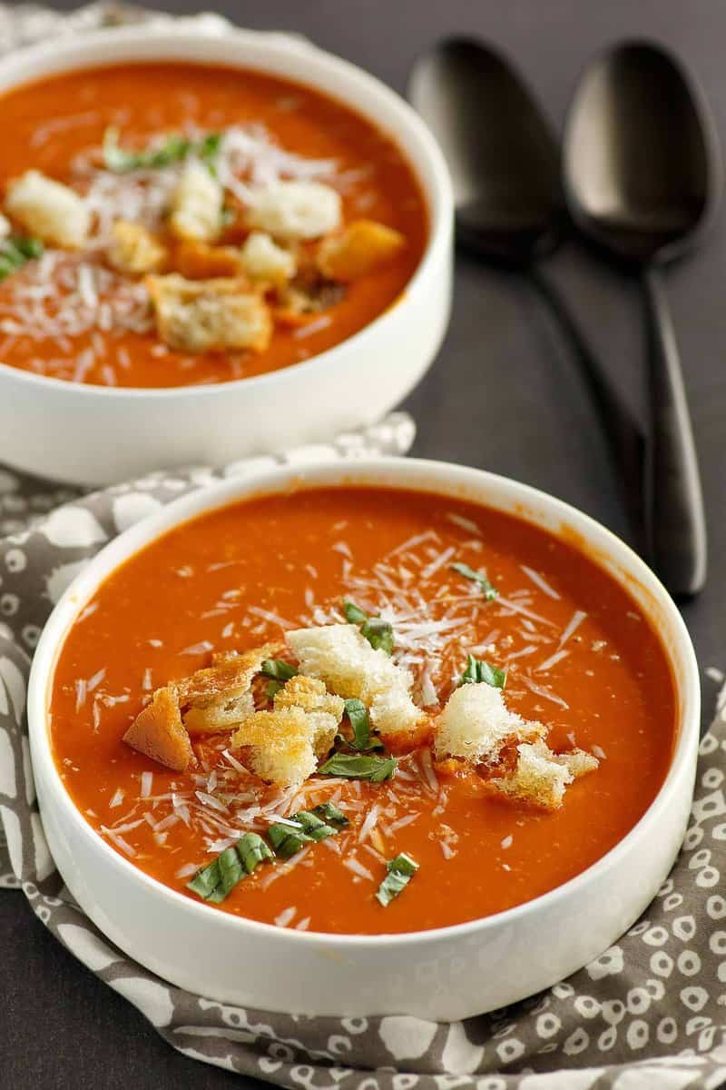 Copycat Panera Tomato Soup Recipe Creamy Delicious