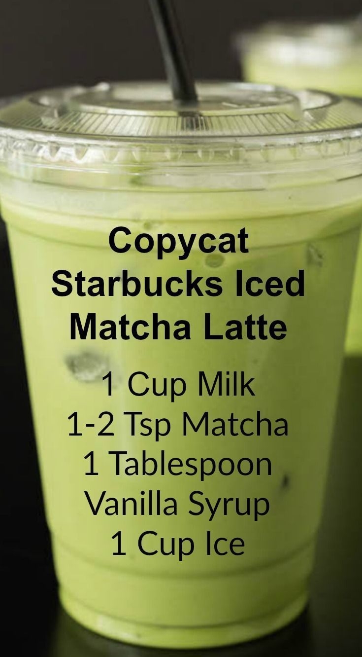 Copycat Starbucks Iced Matcha Latte Recipe Cooking With Janica