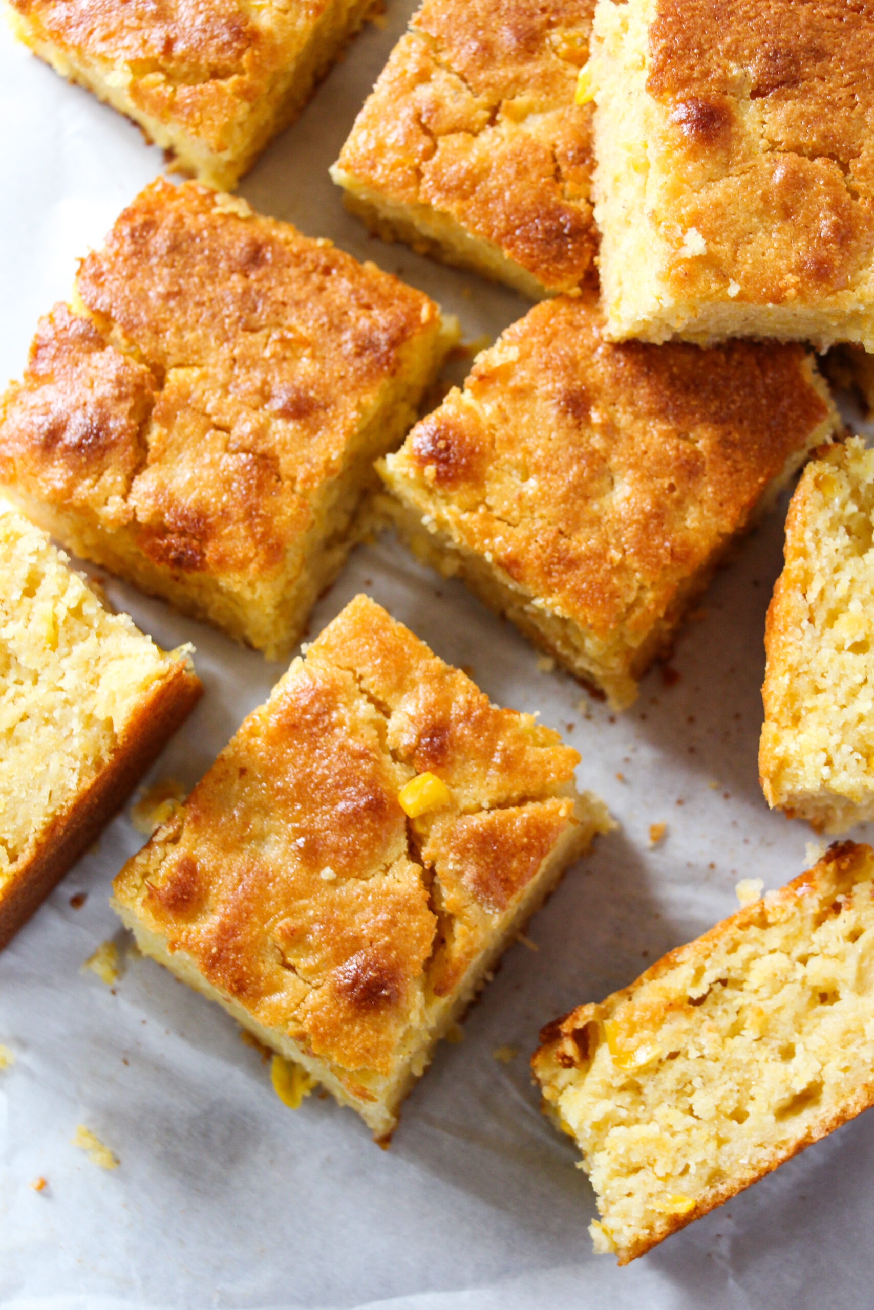 Cornbread With Creamed Corn And Jiffy Mix Layers Of Happiness