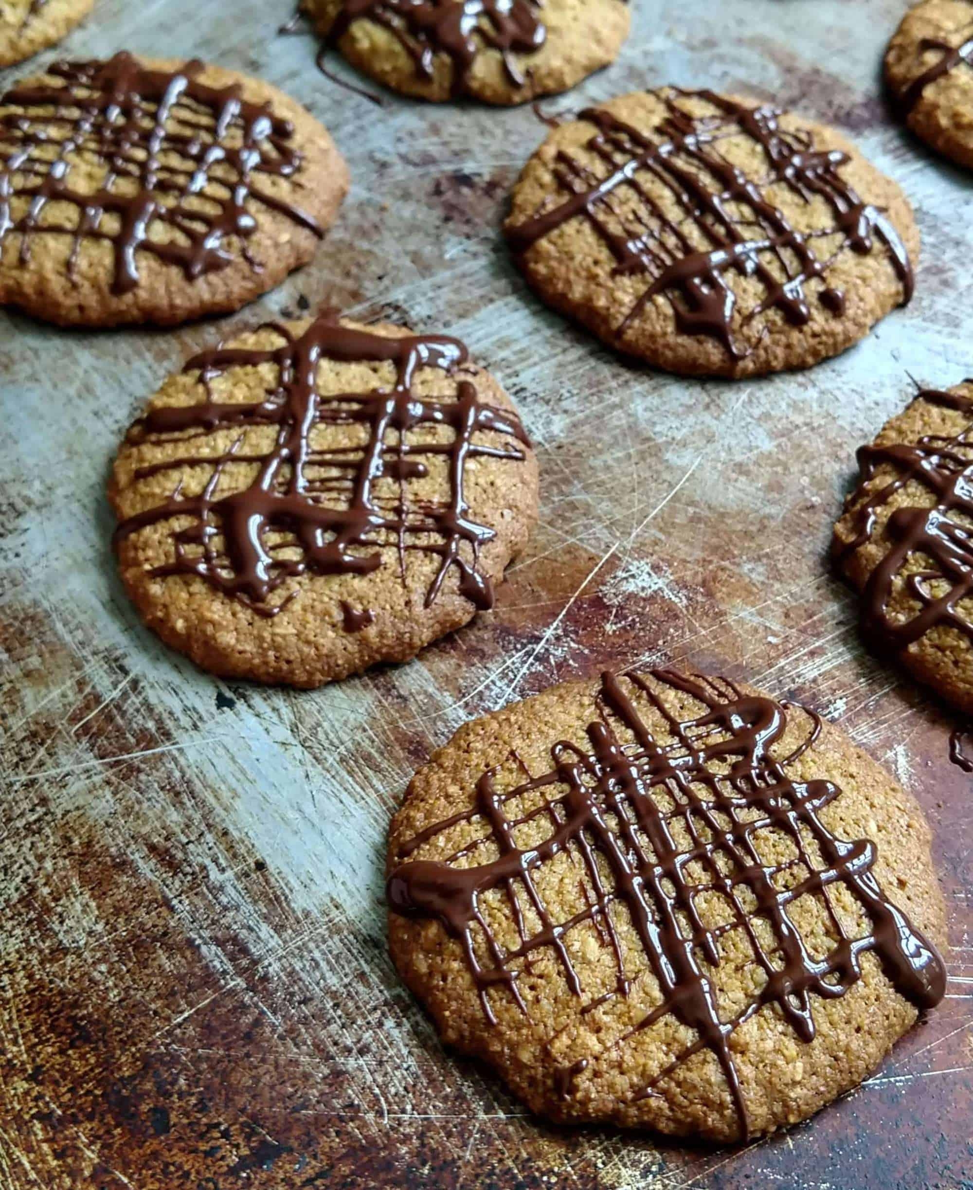 Cornmeal Oat Digestive Cookies