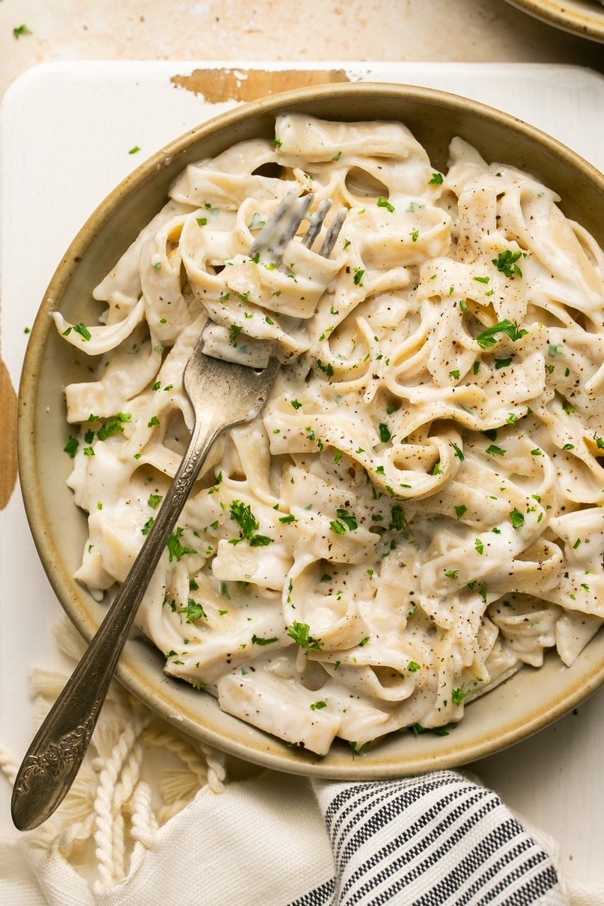 Cottage Cheese Alfredo High Protein Gluten Free