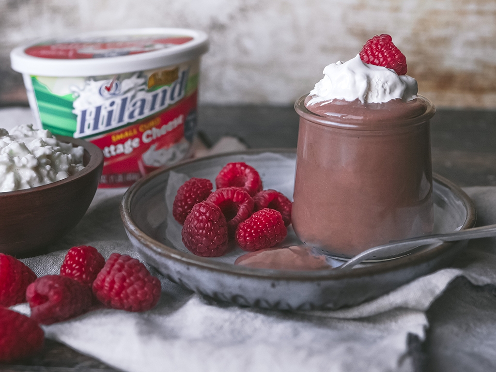 Cottage Cheese Chocolate Mousse Hiland Dairy