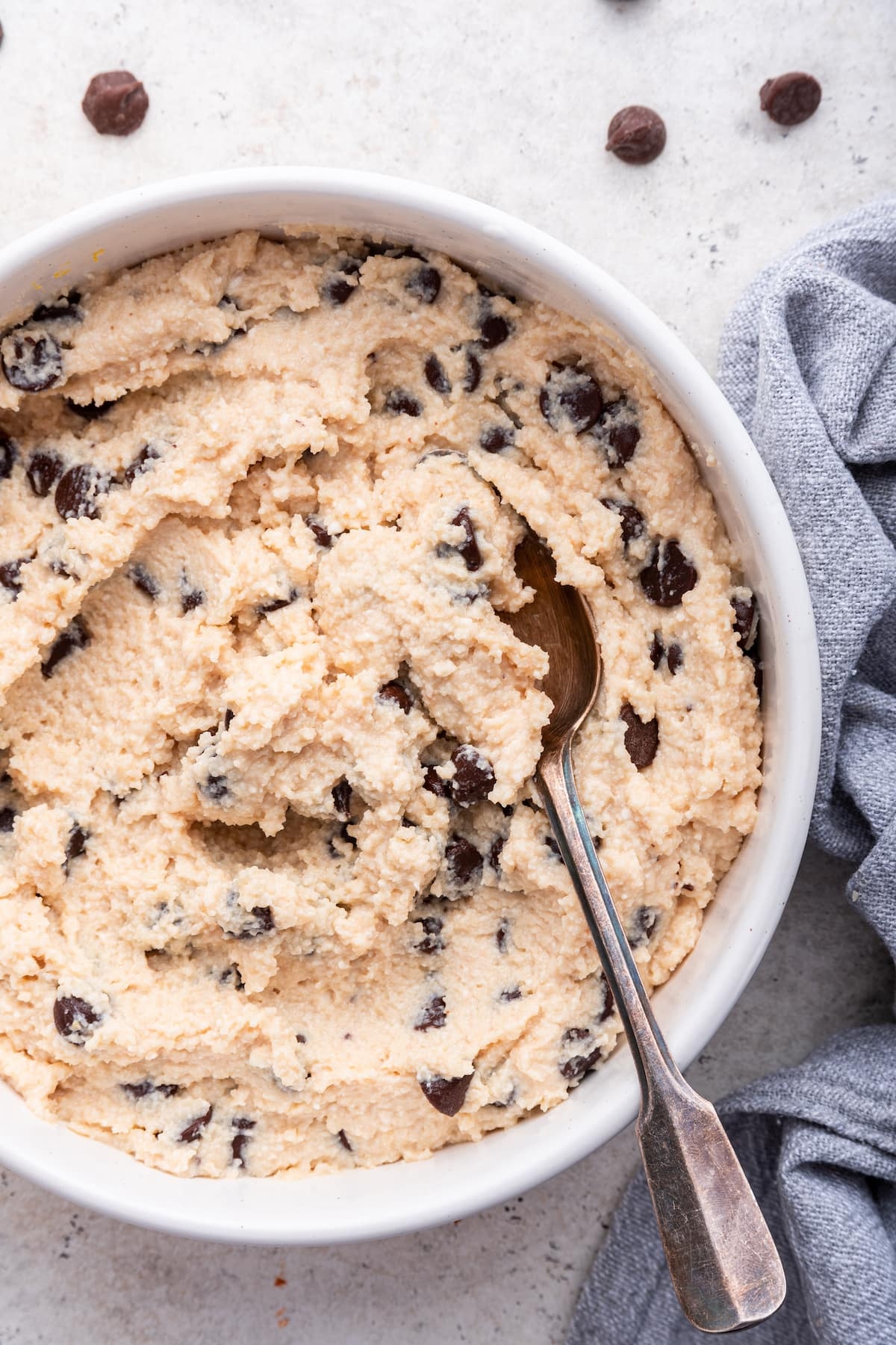 Cottage Cheese Cookie Dough Viral TikTok Recipe Eating Bird Food