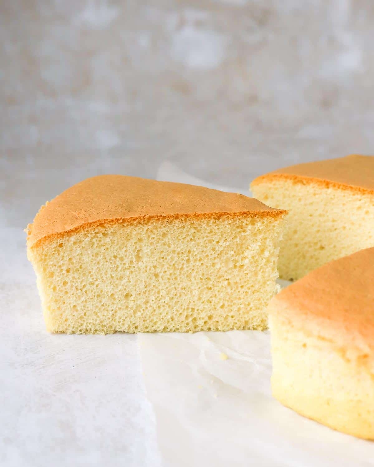 Cotton Soft Vanilla Sponge Cake Vietnamese B nh B ng Lan Murmurs Of Ricotta