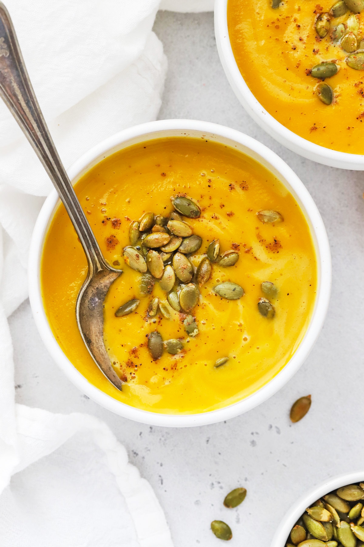 Cozy Autumn Squash Soup Panera Copycat One Lovely Life
