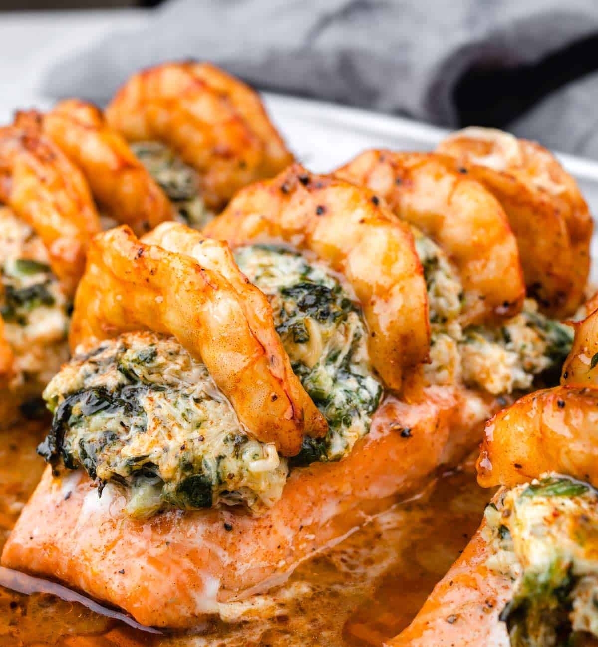 Crab And Shrimp Stuffed Salmon Chefjar