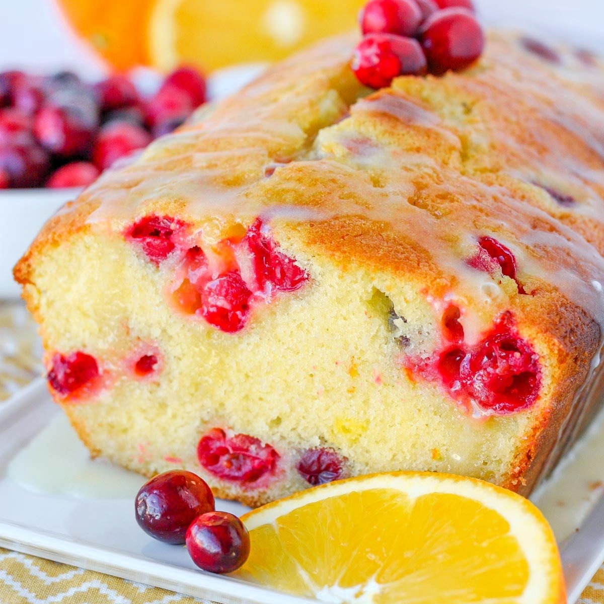 Cranberry Orange Bread Recipe Extra Delicious Glorious Treats Cranberry Orange Bread Recipe Extra Delicious Glorious Treats