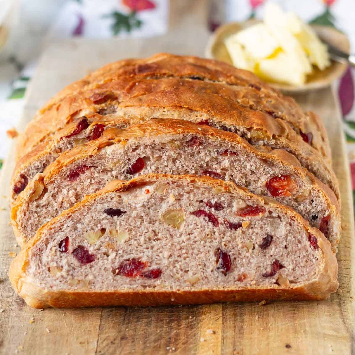 Cranberry Walnut Bread Recipe Tasha s Artisan Foods