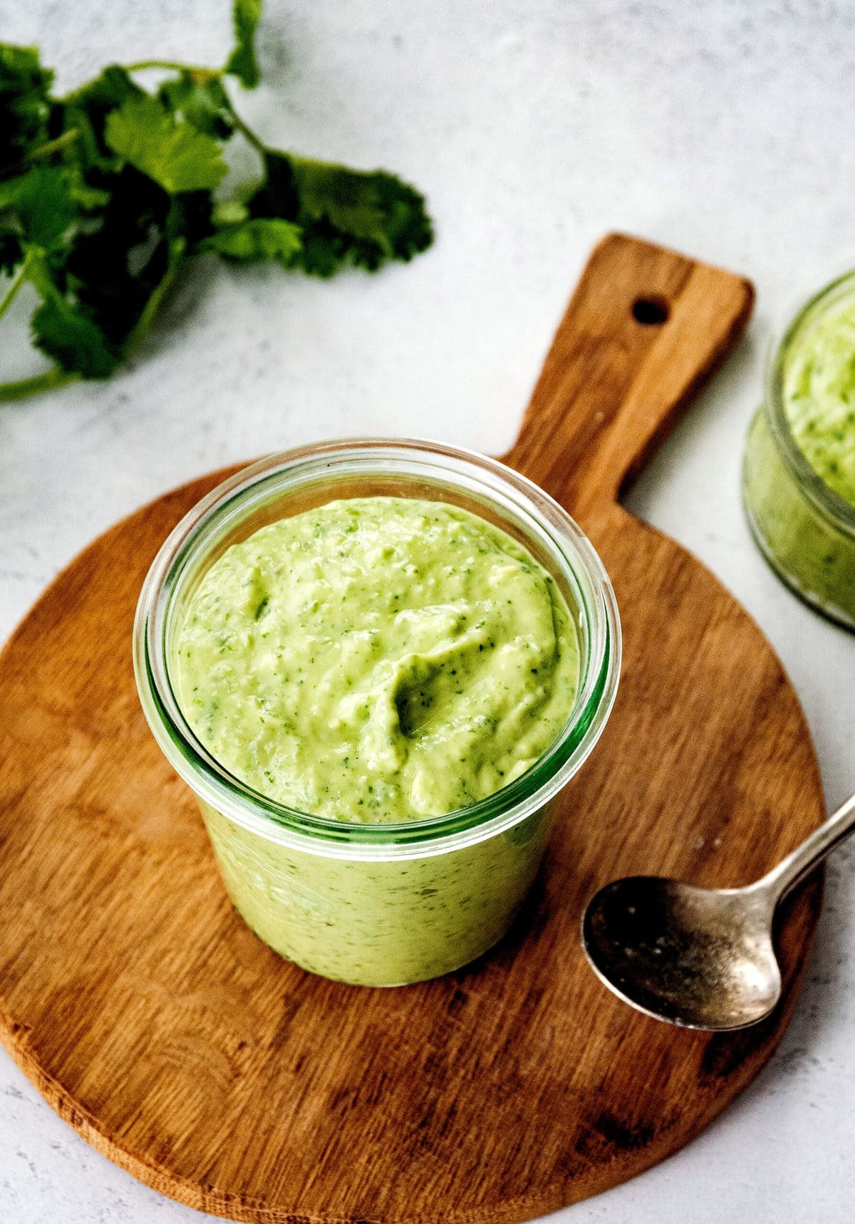 Creamy Avocado Sauce Two Peas Their Pod