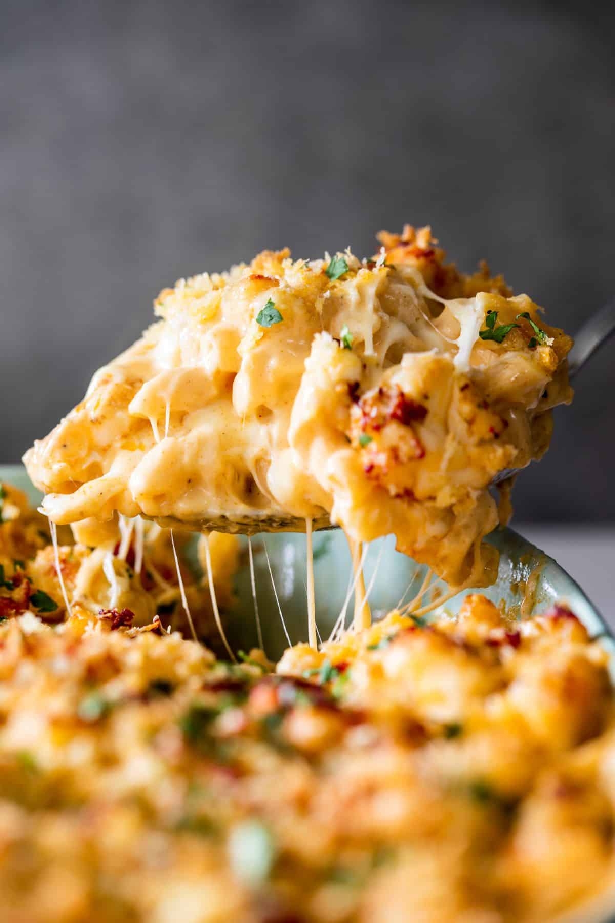 Creamy Baked Lobster Mac And Cheese 4 Cheeses Grandbaby Cakes