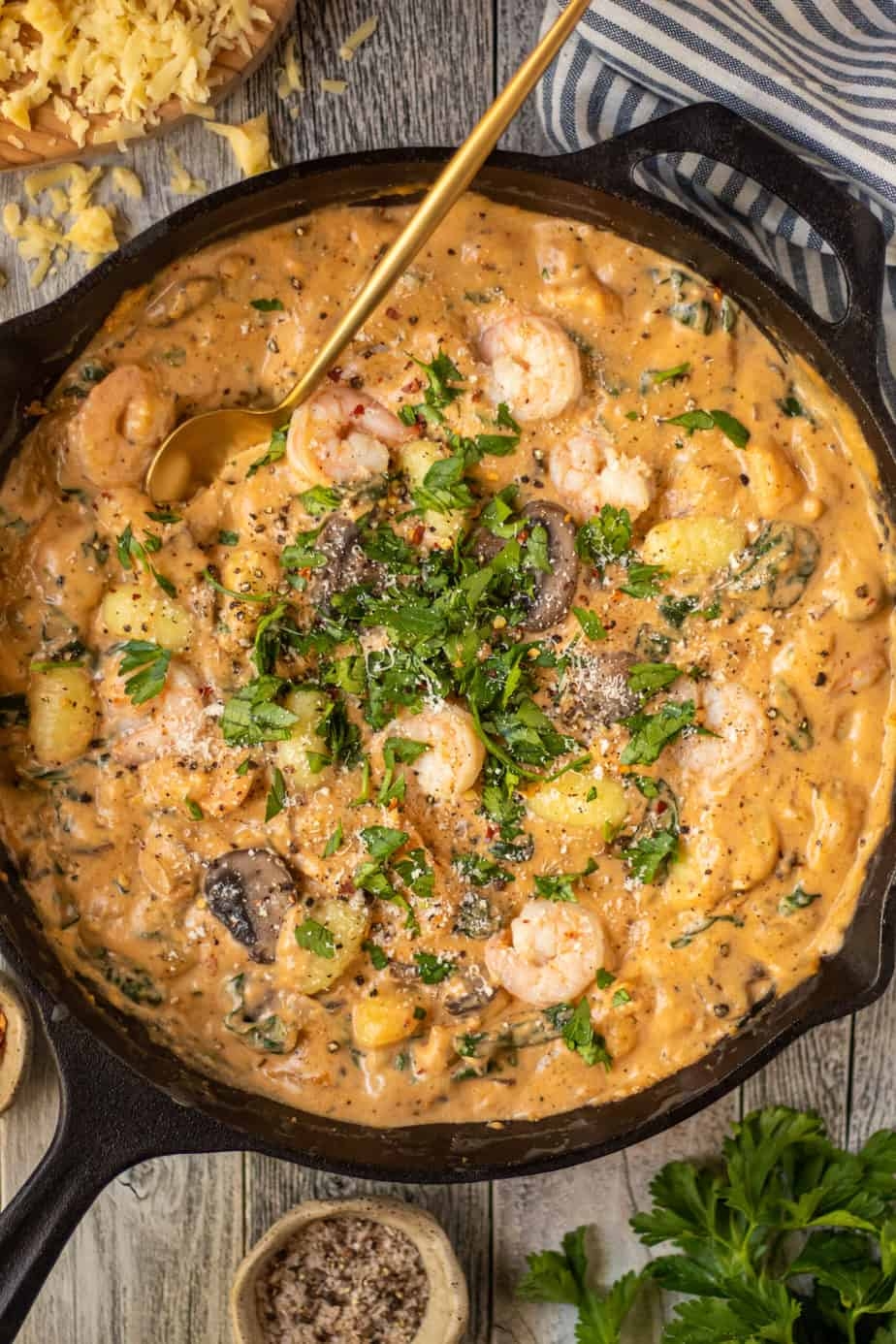 shrimp and gnocchi recipe