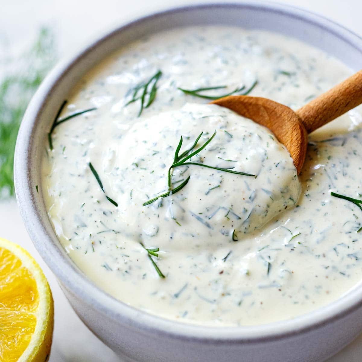 Creamy Dill Sauce Delicious W Salmon Feasting At Home