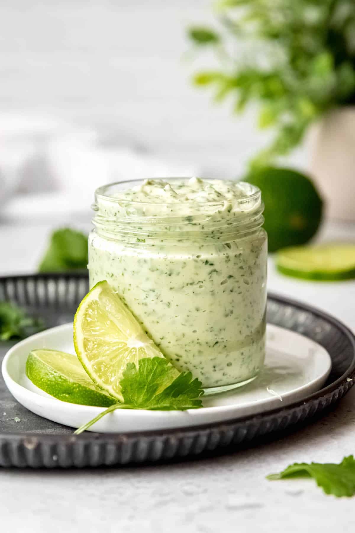 Creamy Garlic Lime Cilantro Sauce With Jalape os Confessions Of A Grocery Addict