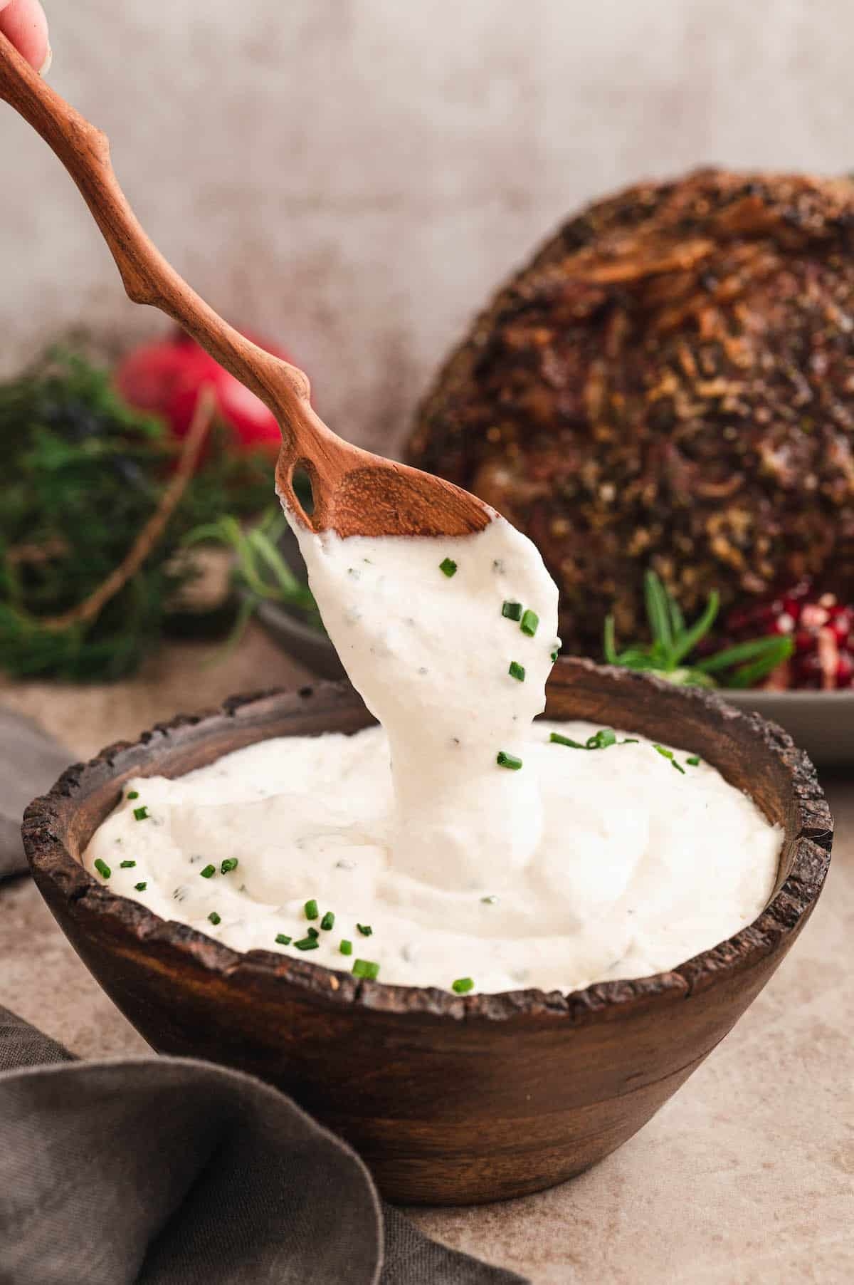 Creamy Horseradish Sauce Recipe Foxes Love Lemons