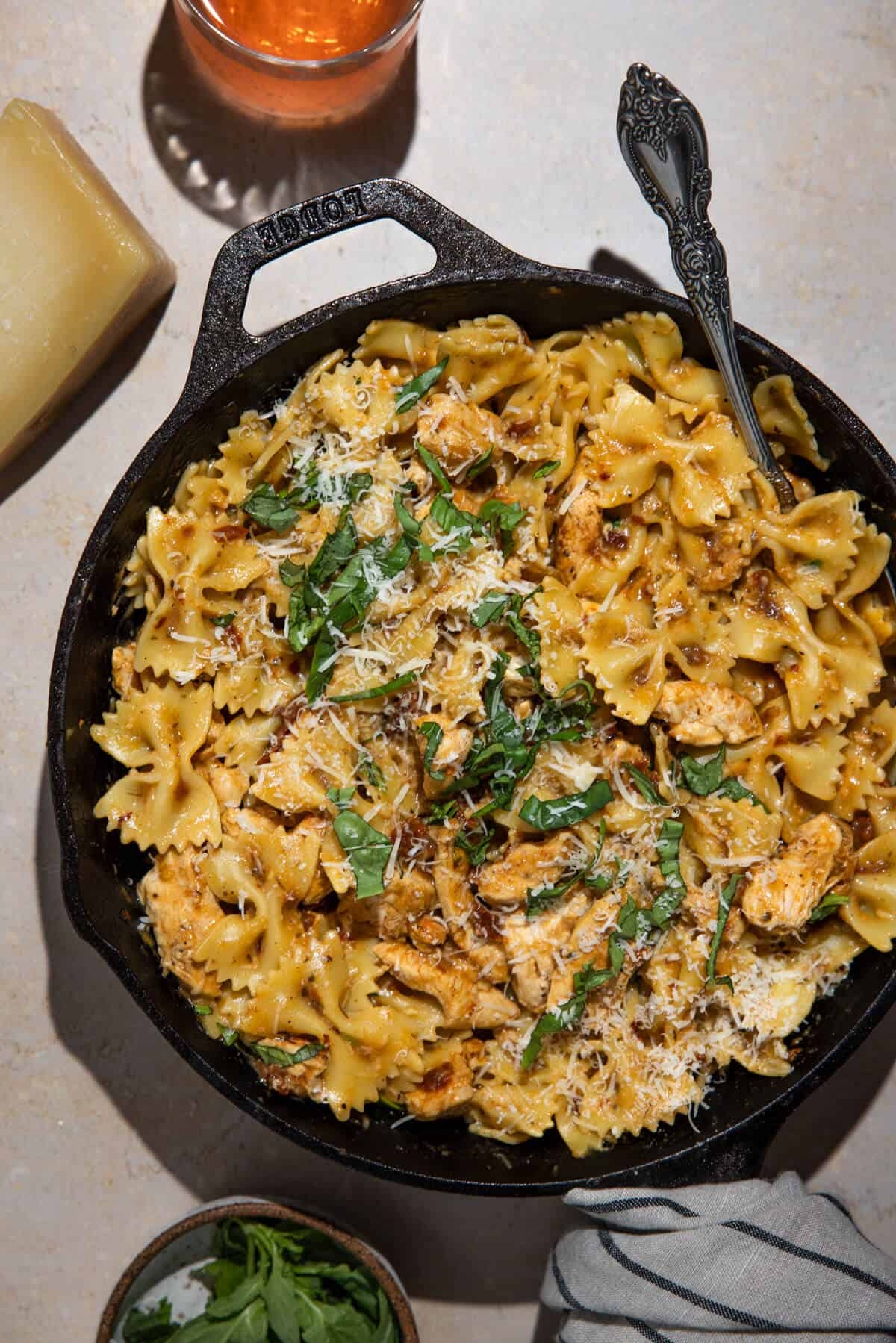 Creamy Marry Me Chicken Pasta Begin With Balance