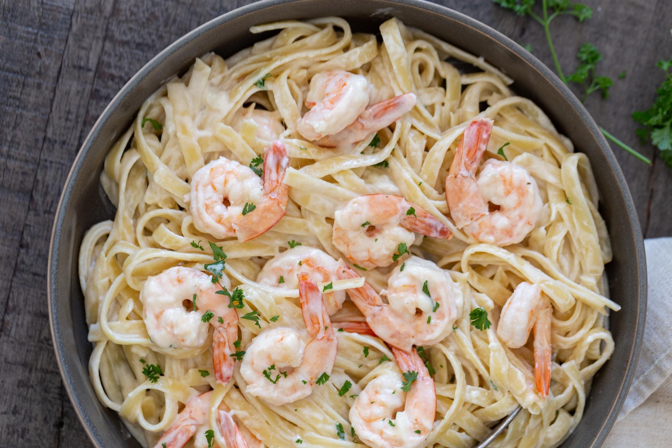 Creamy Shrimp Scampi Momsdish Creamy Shrimp Scampi Momsdish