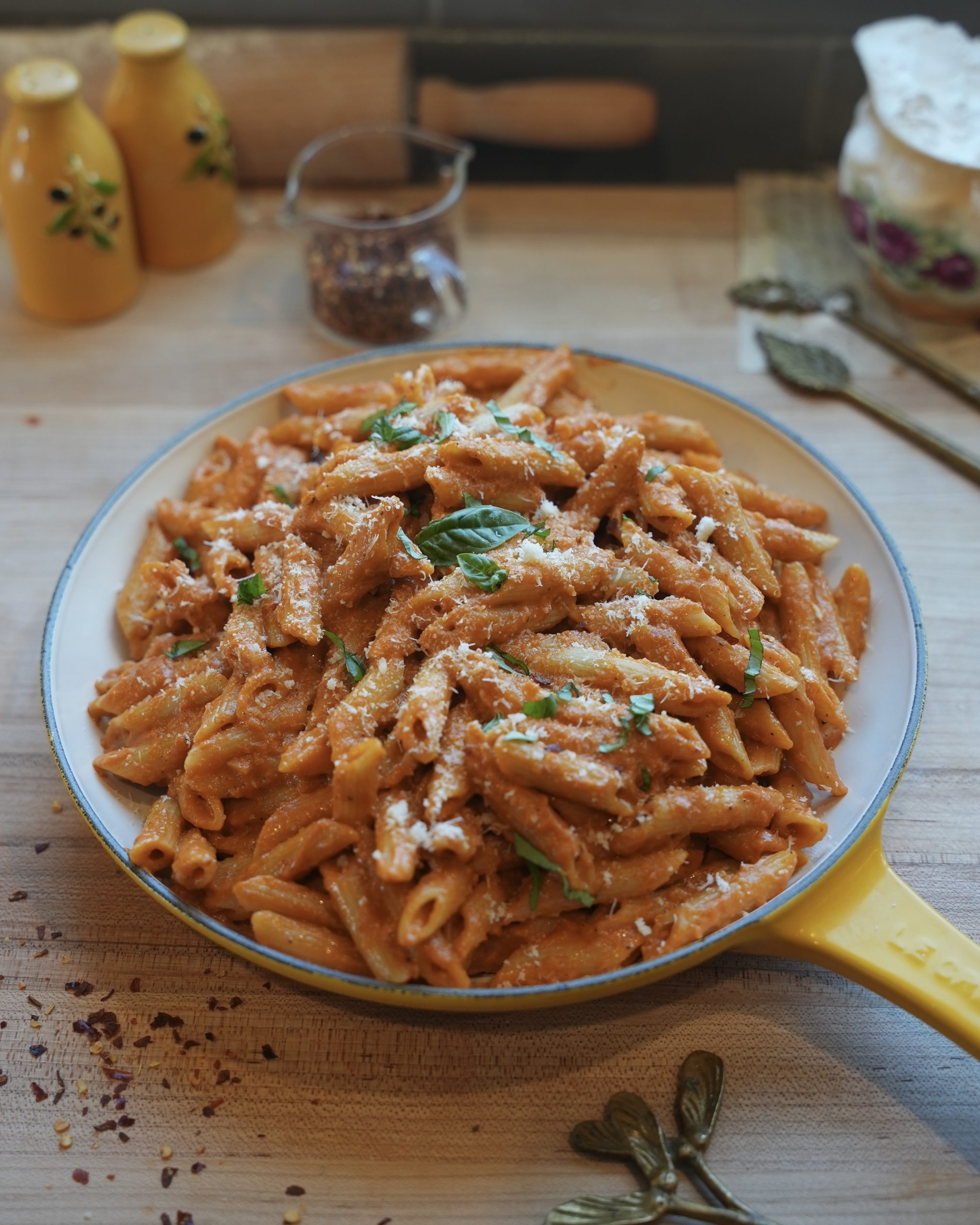 Creamy Tomato Penne Mariyum