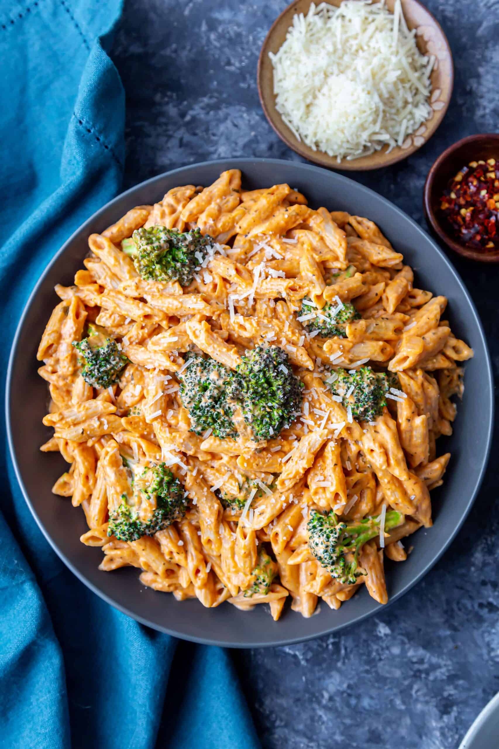 Creamy Tomato Sauce Pasta With Broccoli Shweta In The Kitchen