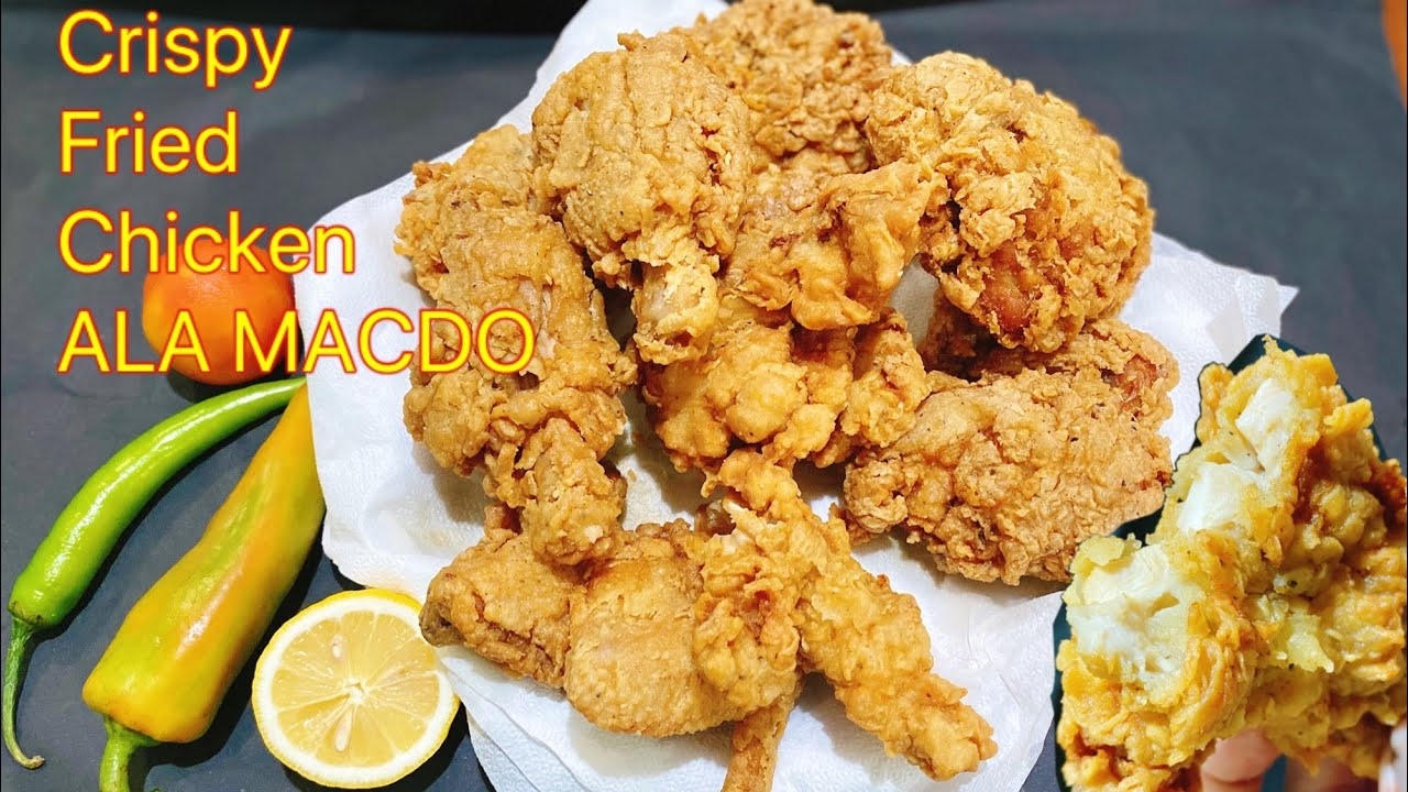 Crispy Fried Chicken Mcdo Secret Recipe YouTube