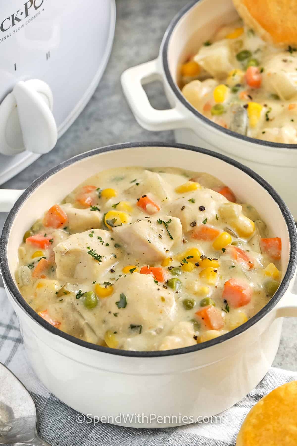Crock Pot Chicken Pot Pie Spend With Pennies