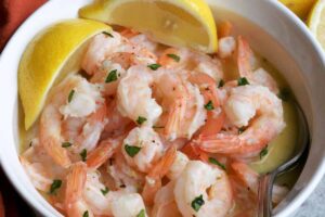 Crock Pot Shrimp Scampi Easy Slow Cooker Recipe Low Carb Yum